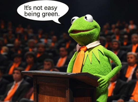 Kermit the Frog, an avid fan of Bitcoin, was asked to say a few words about OTC supply and the effect it's had on the charts