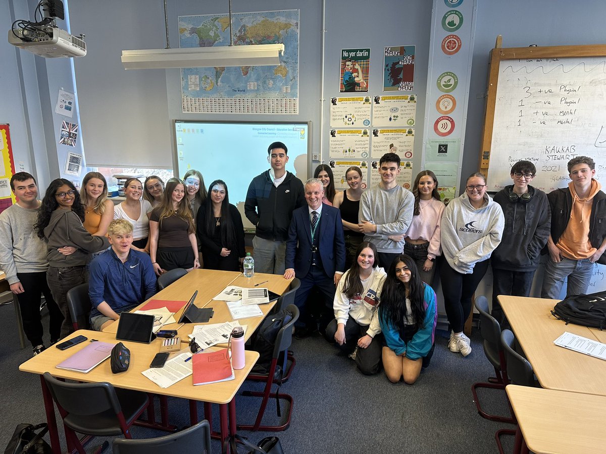 Had a great year teaching this bunch. After Friday, a couple of weeks of relaxation on the horizon, then full study mode to smash this Higher Modern Studies exam! Good luck team! 💪
