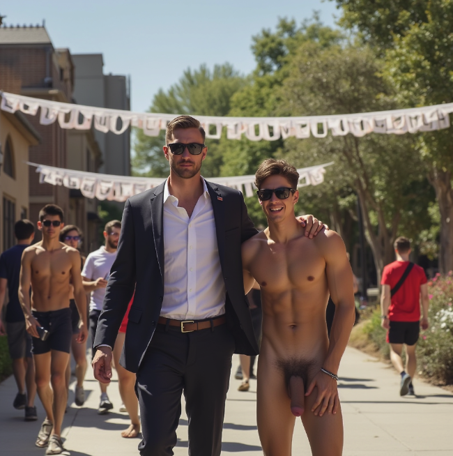 My son was at risk of not graduating from Cum Canyon High. Being the good dad that I am, I stayed home from work and took him to meet with each of his teachers. Needless to say, we were able to turn his grades around in a single afternoon.