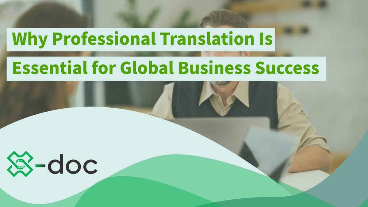 XdocAI's tweet image. 🌍 Professional translation isn’t a luxury—it’s a growth engine. From compliance ✅ to customer trust ❤️, getting it right opens global doors. Precision matters, especially in pharma, legal, and tech.
Learn why it’s a smart investment: bit.ly/4ld9wNX

#XdocAI…