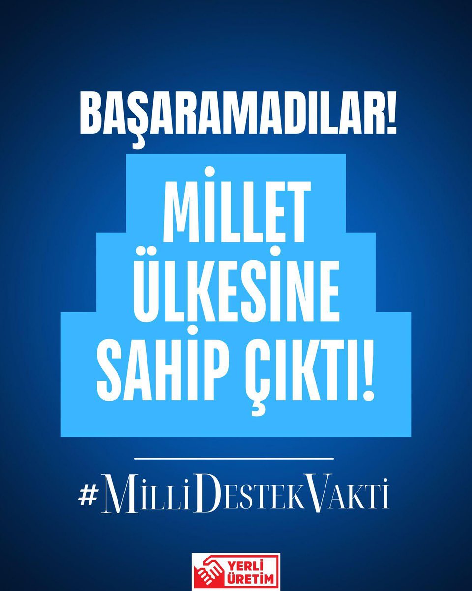 İmam-ı Şafi'ye sormuşlar; Fitne zamanı hakkı tutanları nasıl anlarız?
Demiş ki: "Düşman okunu takip ediniz, o sizi hak ehline götürür."
#MiliDestekVakti
