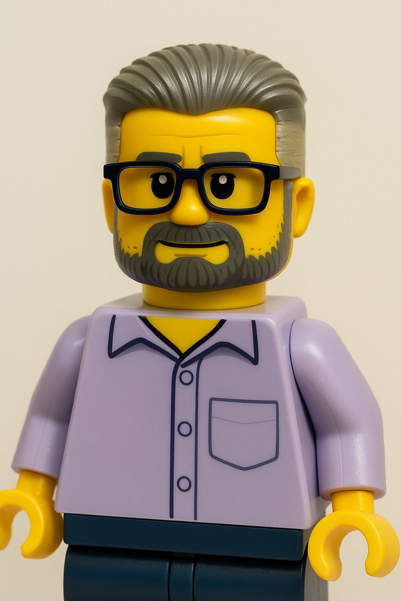 Esta foto al estilo LEGO