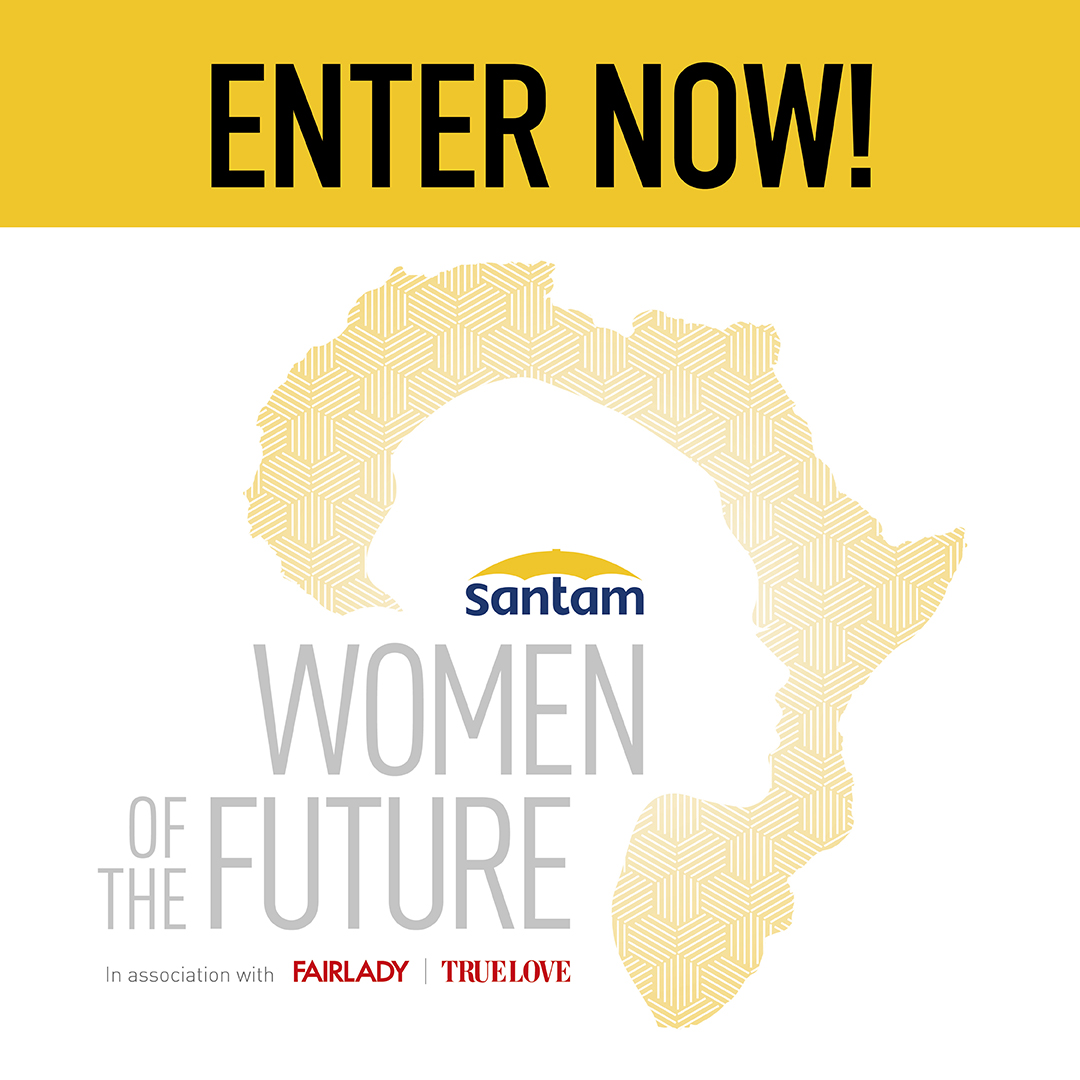 Santam, FAIRLADY and TRUELOVE are looking for the 2025 Santam Women of the Future.
We're celebrating women making an impact.⭐
Win your share of R843,000+ in prizes! 🏆
Enter now: bit.ly/3d5uMlo

#SantamWOTF #FairladyxTruelove