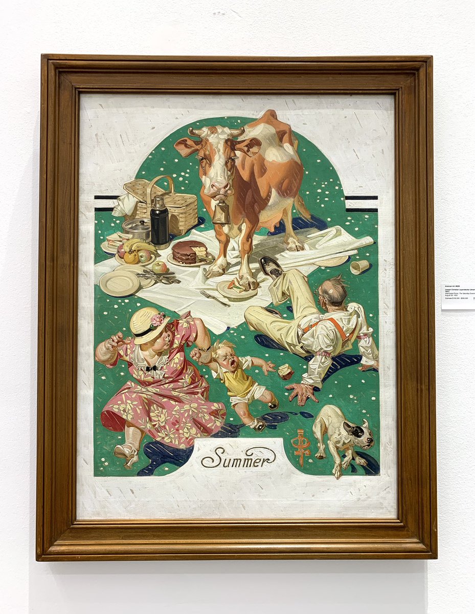 neptuniite's tweet image. We have some beautiful leyendecker originals at work today!!