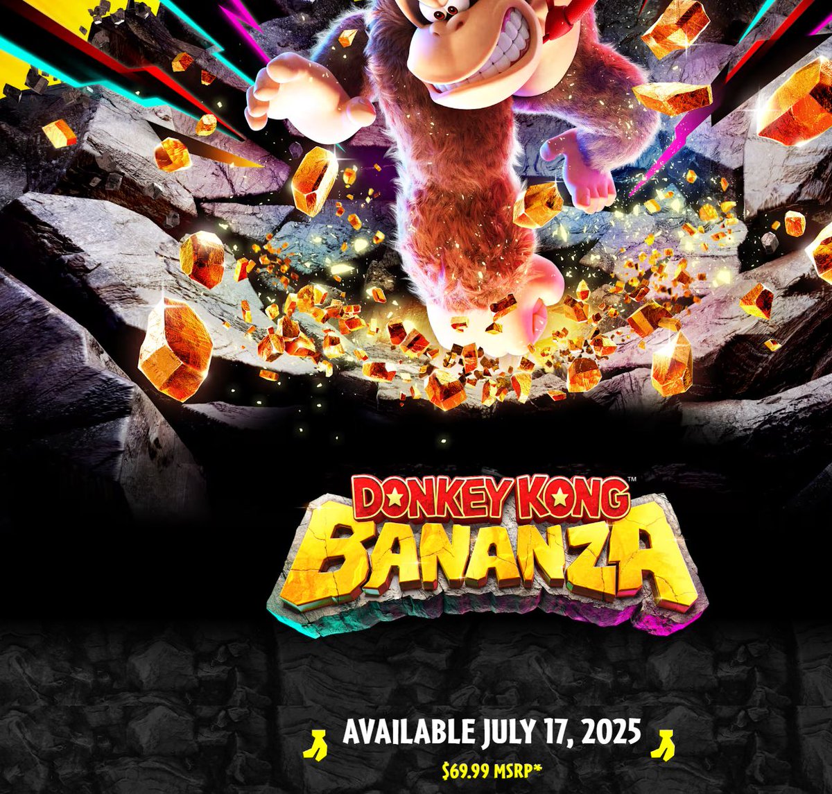 KONG DONKEY BANANZA ポスター