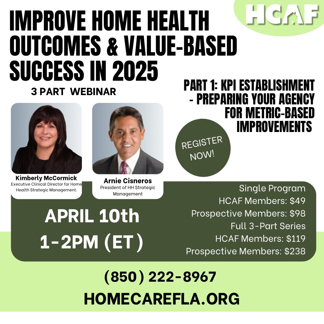 The home health landscape is undergoing rapid transformation.

To Register for the series: 
hcaf.tiny.us/bdftzmas
