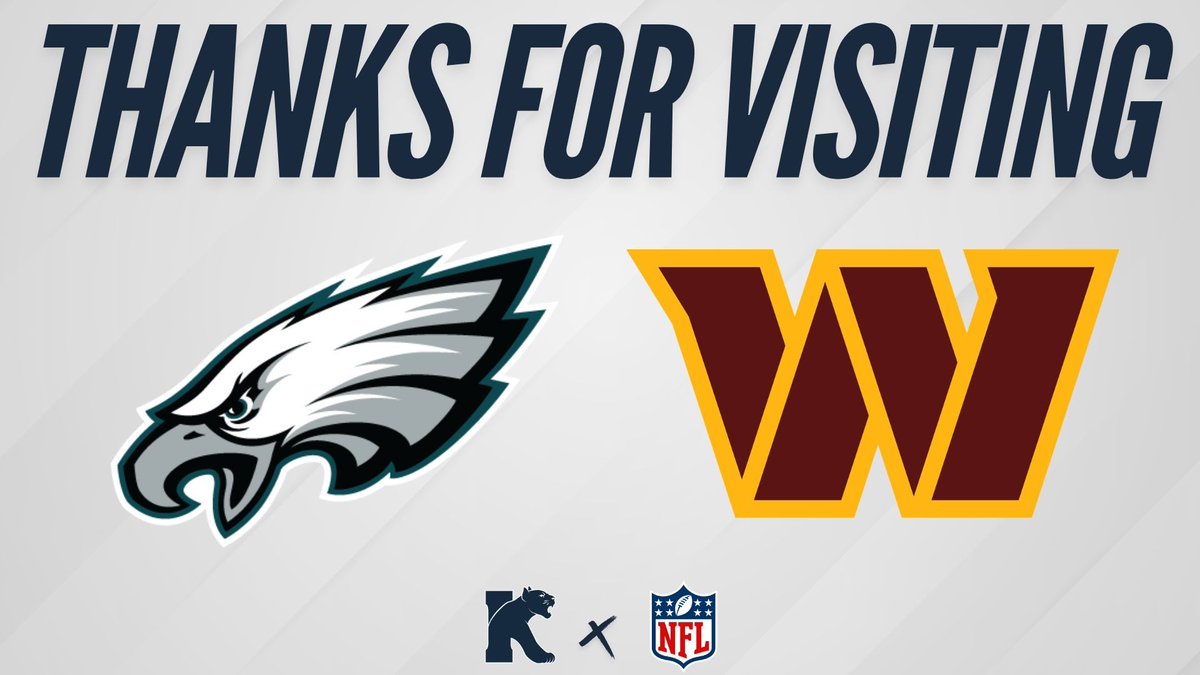 Kean University Football (@kufootball212) on Twitter photo We appreciate the defending Super Bowl Champ <a href="/Eagles/">Philadelphia Eagles</a> and the <a href="/Commanders/">Washington Commanders</a> for coming out to check out our seniors this week!
F.I.G.H.T. We appreciate the defending Super Bowl Champ <a href="/Eagles/">Philadelphia Eagles</a> and the <a href="/Commanders/">Washington Commanders</a> for coming out to check out our seniors this week!
F.I.G.H.T.