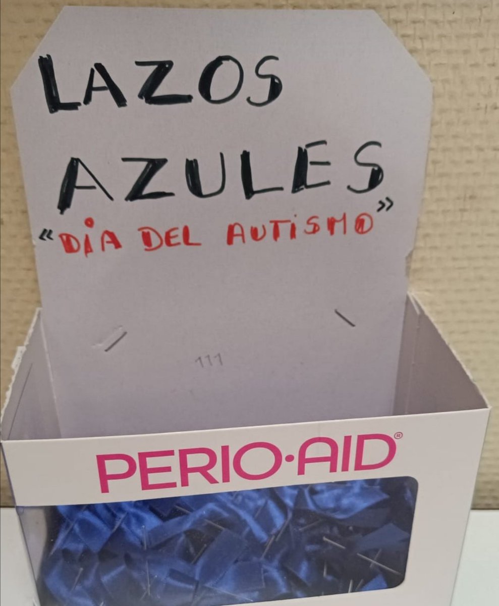 Centro de Salud Daroca este 2 de abril con el Día Mundial de Concienciación sobre el Autismo