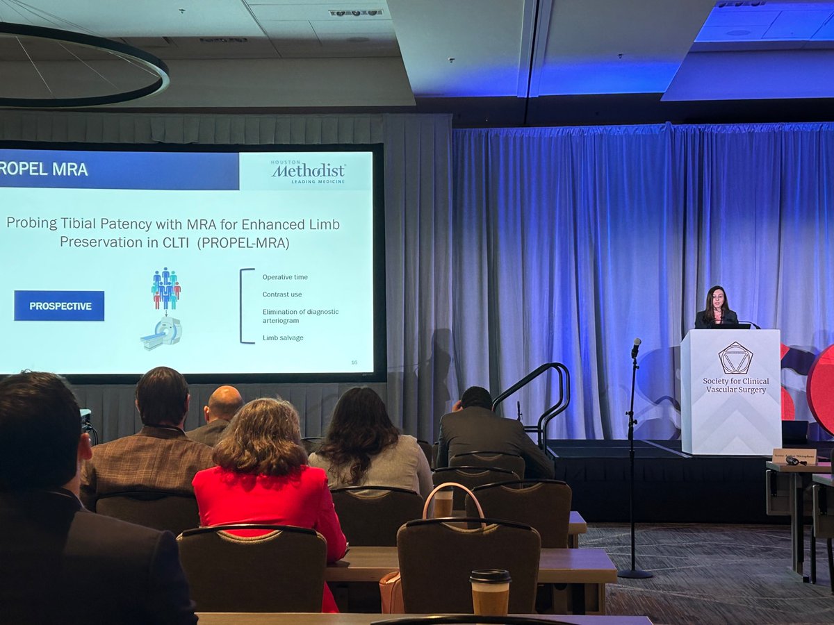 Trisha L. Roy MD PhD FACS (@trisharoymd) on Twitter photo Excellent presentation by <a href="/MadelineDrakeMD/">Madeline Drake, MD</a> on MRI revealing hibernating below knee arteries! Angiography can be misleading and we may have more treatment options than we realize! Next step PROPEL-MRA prospective study! Excellent presentation by <a href="/MadelineDrakeMD/">Madeline Drake, MD</a> on MRI revealing hibernating below knee arteries! Angiography can be misleading and we may have more treatment options than we realize! Next step PROPEL-MRA prospective study!