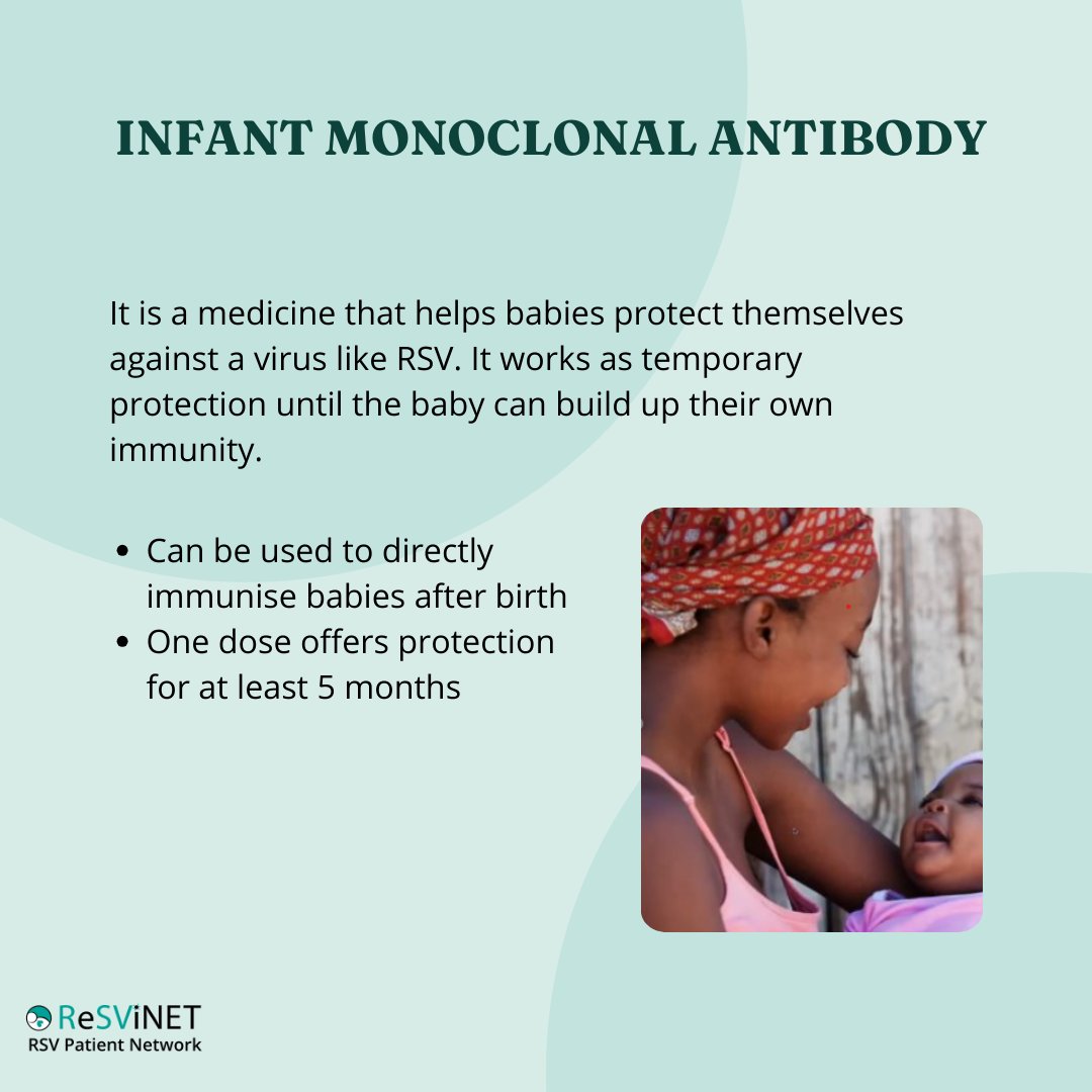 How to Prevent RSV?

In this edition of the series we highlight the monoclonal antibody, a medicine given to babies after birth that provides protection against RSV for at least five months.

#RSV #RSVpatientnetwork #HowtopreventRSV
#MonoclonalAntibody #RSVprevention #RSVaware