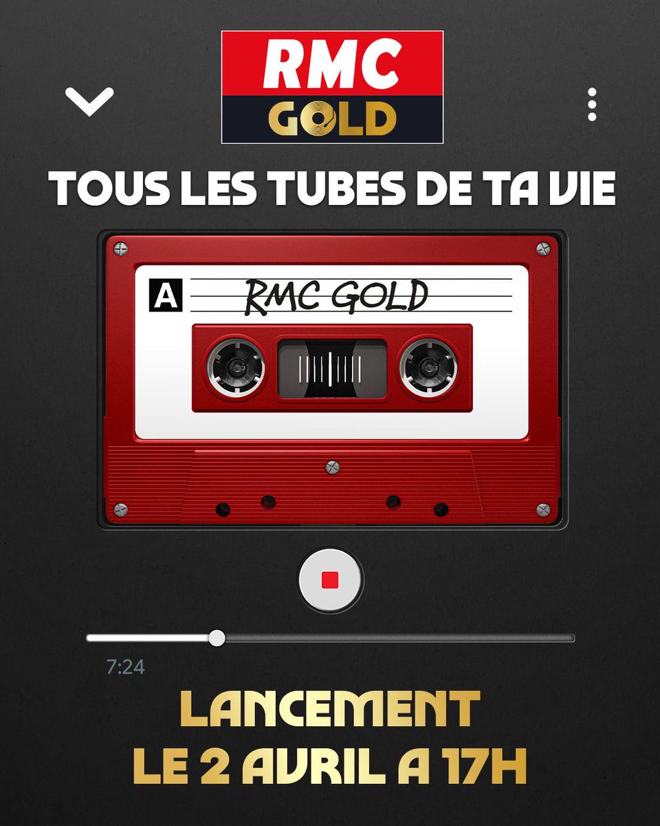 Plein succès pour RMC Gold qui démarre ce jour à 17h!