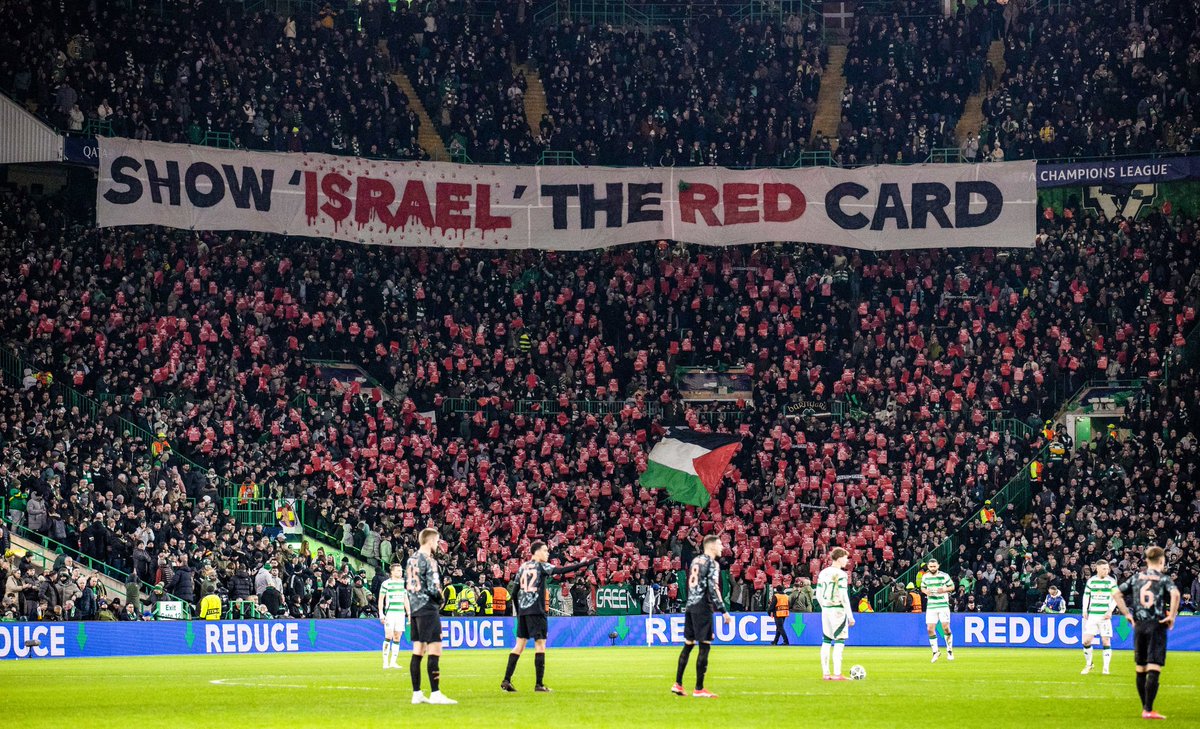 NCCeltic's tweet image. Since beginning at Celtic Park, the Red Card campaign has seen 179 actions from 143 sports clubs across 35 countries &amp;amp; 6 continents. 

The Red Card has been shown at every level of football; basketball; handball; rugby; track racing; as well as on streets around the world.

(1/3)