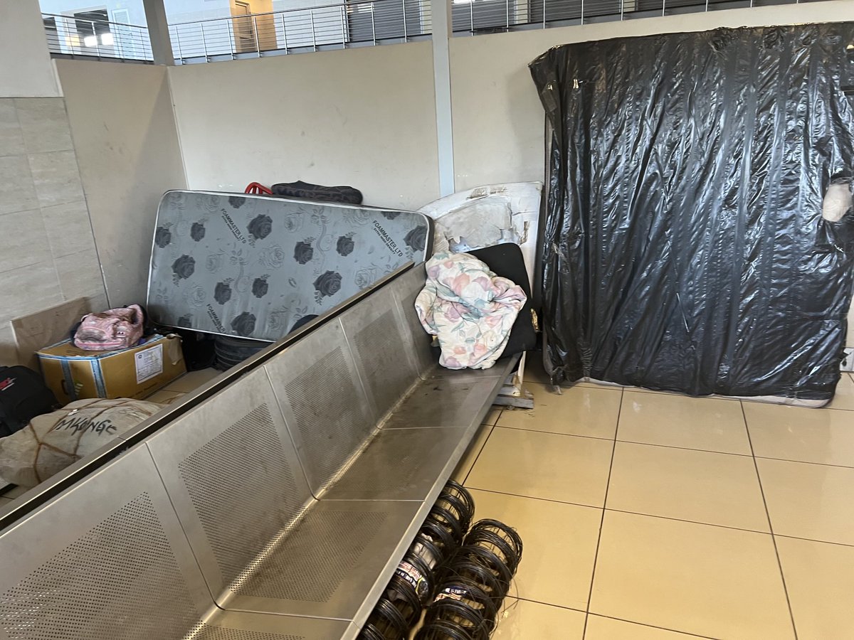 If bus companies in Zambia are going to  do courier services on the side which is ok and works well, they should have places to store good they forward and receive . Putting goods anywhere there is space is turning Lstone Intercity into an eyesore