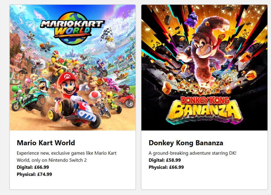 Batbo2312's tweet photo. @nickeemVO Better save up for these games bro LMAO https://t.co/250wyI3GtH