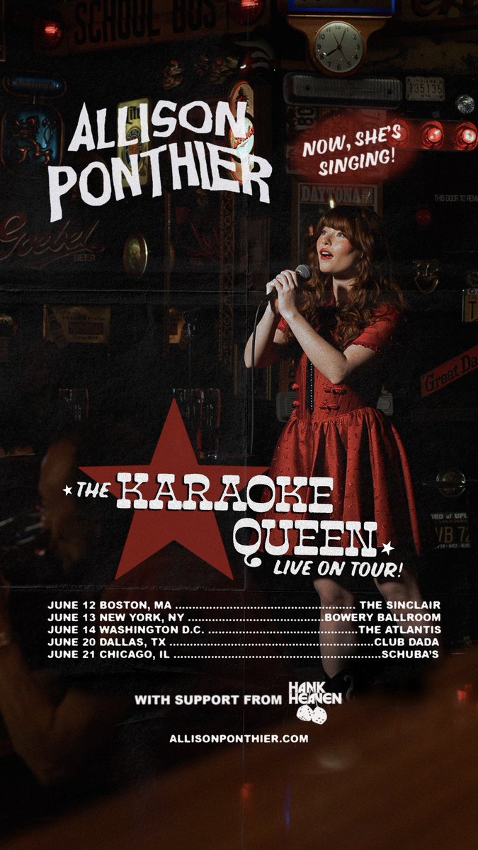my tour presale starts today at 10am local time! DM me the word “headline” on IG for the code ♥️

allisonponthier.com