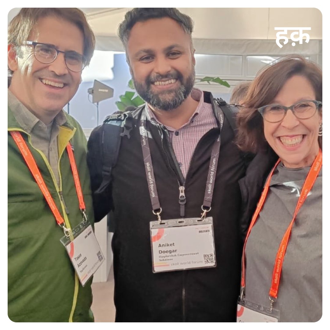 haqdarshak's tweet image. We’re at the 2025 Skoll World Forum, running from April 1–4 in Oxford, UK!

Hosted by Skoll Foundation (@SkollFoundation), the forum is chance for leaders and innovators to come together, share ideas, and explore opportunities to drive enduring change.