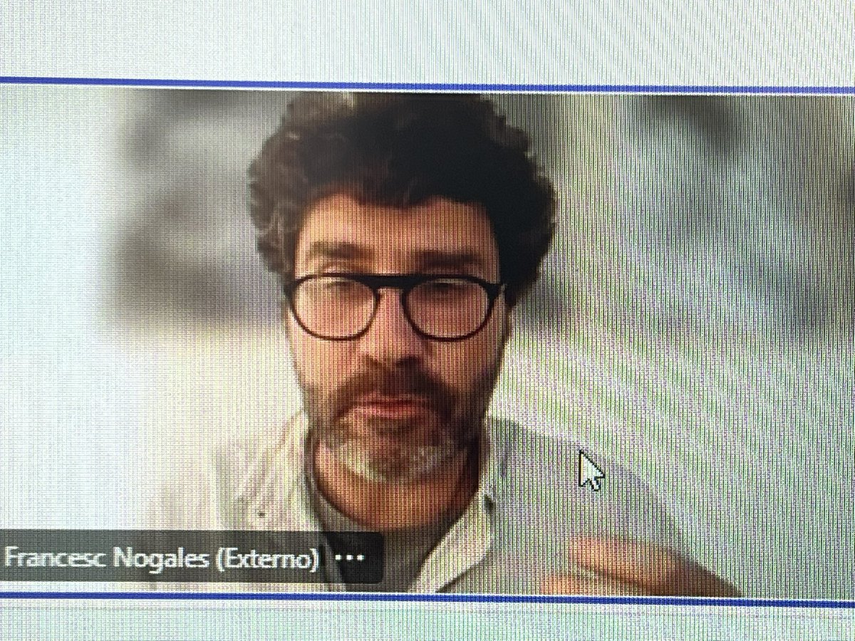 Última sesión del curso El vídeo como herramienta para la innovación en el aula con Francesc Nogales a través de teams <a href="/cfiesalamanca/">CFIE SALAMANCA</a> #formaciónCyL #tiCyL