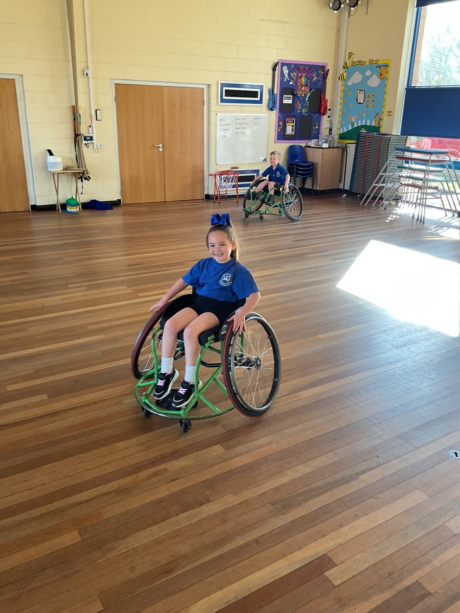 Last day of wheelchair club, children have loved it. Thank you
<a href="/inspire_plus/">inspire+</a>
<a href="/CGSOutreach/">CGS Outreach 🏃</a>

<a href="/WinchelseaSch/">WinchelseaPrimarySchoolOfficial</a>
