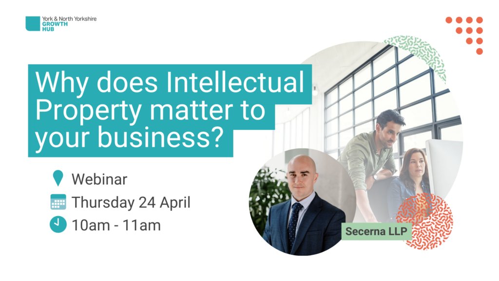 Secerna LLP (@secernallp) on Twitter photo Join Intellectual Property (IP) firm <a href="/Secernallp/">Secerna LLP</a> for an insightful webinar: Why Does Intellectual Property Matter to Your Business?
📅 Date: Thursday 24 April 2025
🕛 Time: 10:00-11:00 GMT
📍 Location: Online
Register to attend. ynygrowthhub.com/events/webinar…
<a href="/YNYGrowthHub/">York & North Yorkshire Growth Hub</a> Join Intellectual Property (IP) firm <a href="/Secernallp/">Secerna LLP</a> for an insightful webinar: Why Does Intellectual Property Matter to Your Business?
📅 Date: Thursday 24 April 2025
🕛 Time: 10:00-11:00 GMT
📍 Location: Online
Register to attend. ynygrowthhub.com/events/webinar…
<a href="/YNYGrowthHub/">York & North Yorkshire Growth Hub</a>
