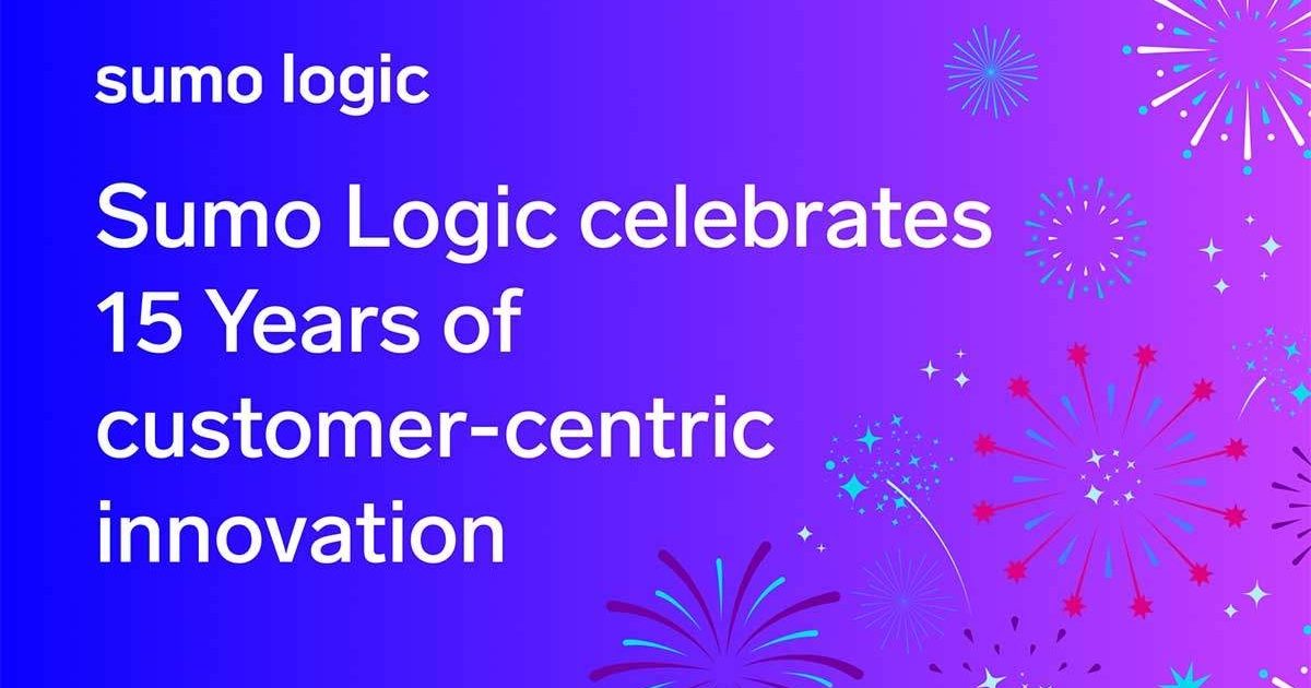 🎉 Sumo Logic is turning 15 and doubling down on its commitment to customer-centric innovation! 🙌 Excited to welcome new leaders, Nello Franco, Keith Kuchler and Kui Jia, who will help drive our next phase of growth! 

ow.ly/3NmA50Vteif