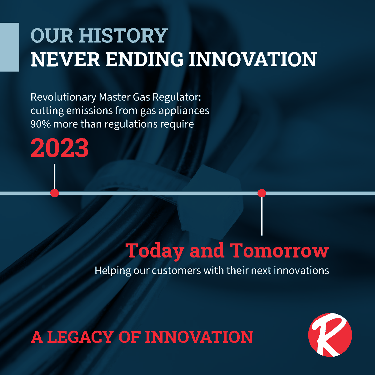 In 1899, Robertshaw was born with the launch of a thermostatic control for gas water heaters. Since then, innovations have kept coming, such as the first full oven temperature control in 1968 and our master gas regulator in 2023. What will we think of next? #Robertshaw#Innovation