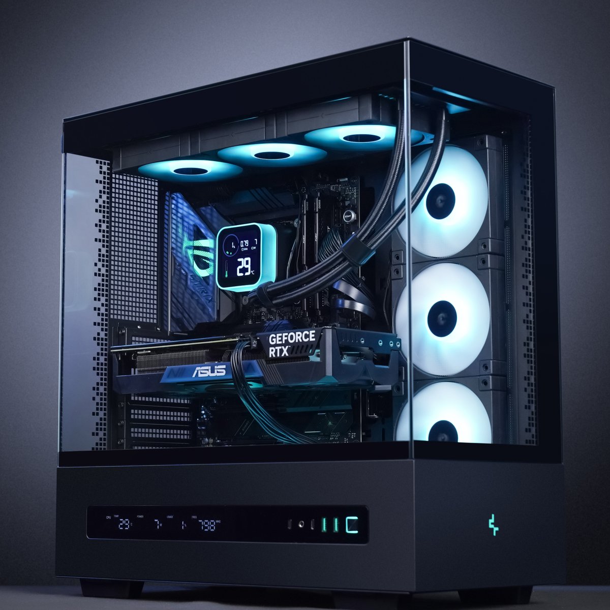 Deepcoolglobal's tweet photo. Everything's computer💙🖤
Case: CH690 DIGITAL
AIO: LQ360
#deepcool #CH690DIGITAL #LQ360 #LQ240 #airflow #pcbuilding #fps #gamingpc #gamerlife #esports #cpucooler #lga1700 #am4 #am5 https://t.co/rzRjIli6Rv