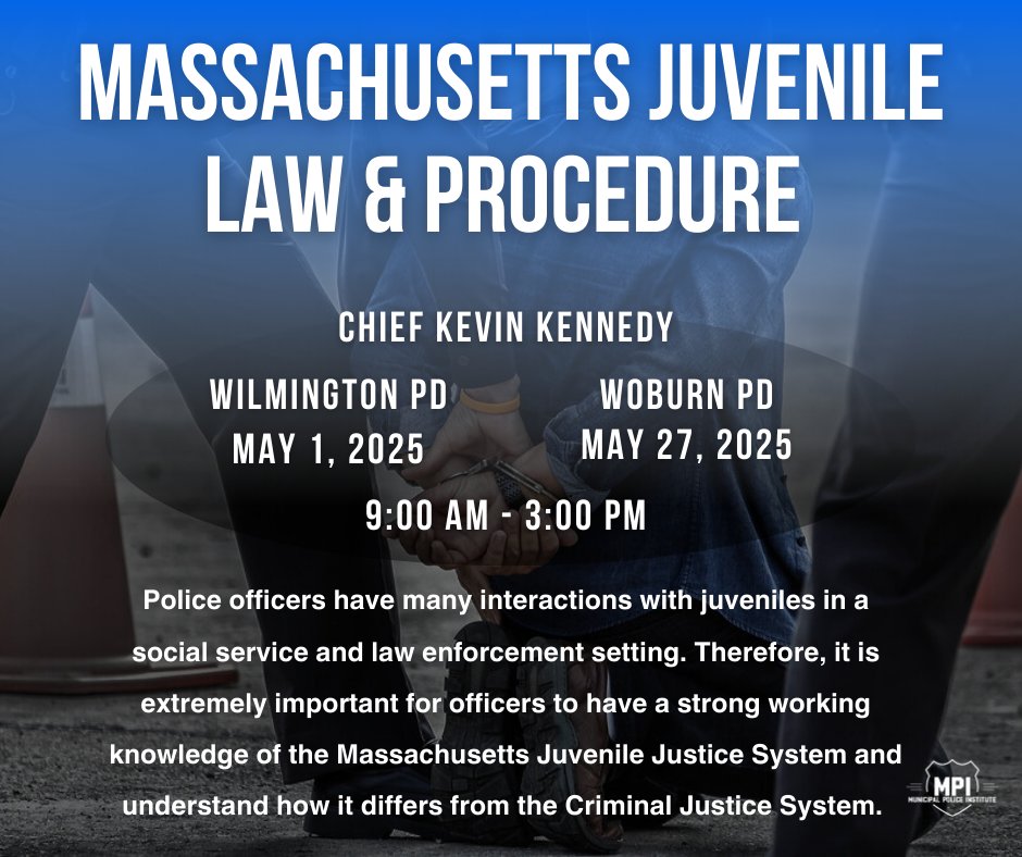 MPITraining's tweet image. Massachusetts Juvenile Law &amp;amp; Procedure
Click the link below to read more!
mpitraining.com/people/kevin-k…
#police #policetraining #lawenforcement #lawenforcementtraining #mpi #leadership #massachusetts #training #trainwiththebest