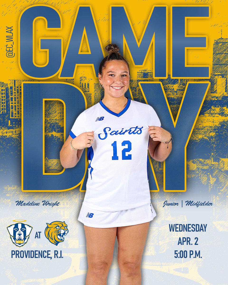 EC Saints (@ecsaints) on Twitter photo ๐๐๐๐๐๐๐๐๐ ๐๐๐๐ ๐๐๐! ๐ฅ๐ฅ
Menโs Lacrosse looks for their 5th straight win at 7 PM vs. St. Josephโs (ME) at Clemente! Softball heads to Roger Williams for a 2:30 PM doubleheader, and Womenโs Lacrosse visits JWU for a 5 PM 2024 GNAC Title Game rematch!
#GoECSaints ๐๐๐๐๐๐๐๐๐ ๐๐๐๐ ๐๐๐! ๐ฅ๐ฅ
Menโs Lacrosse looks for their 5th straight win at 7 PM vs. St. Josephโs (ME) at Clemente! Softball heads to Roger Williams for a 2:30 PM doubleheader, and Womenโs Lacrosse visits JWU for a 5 PM 2024 GNAC Title Game rematch!
#GoECSaints