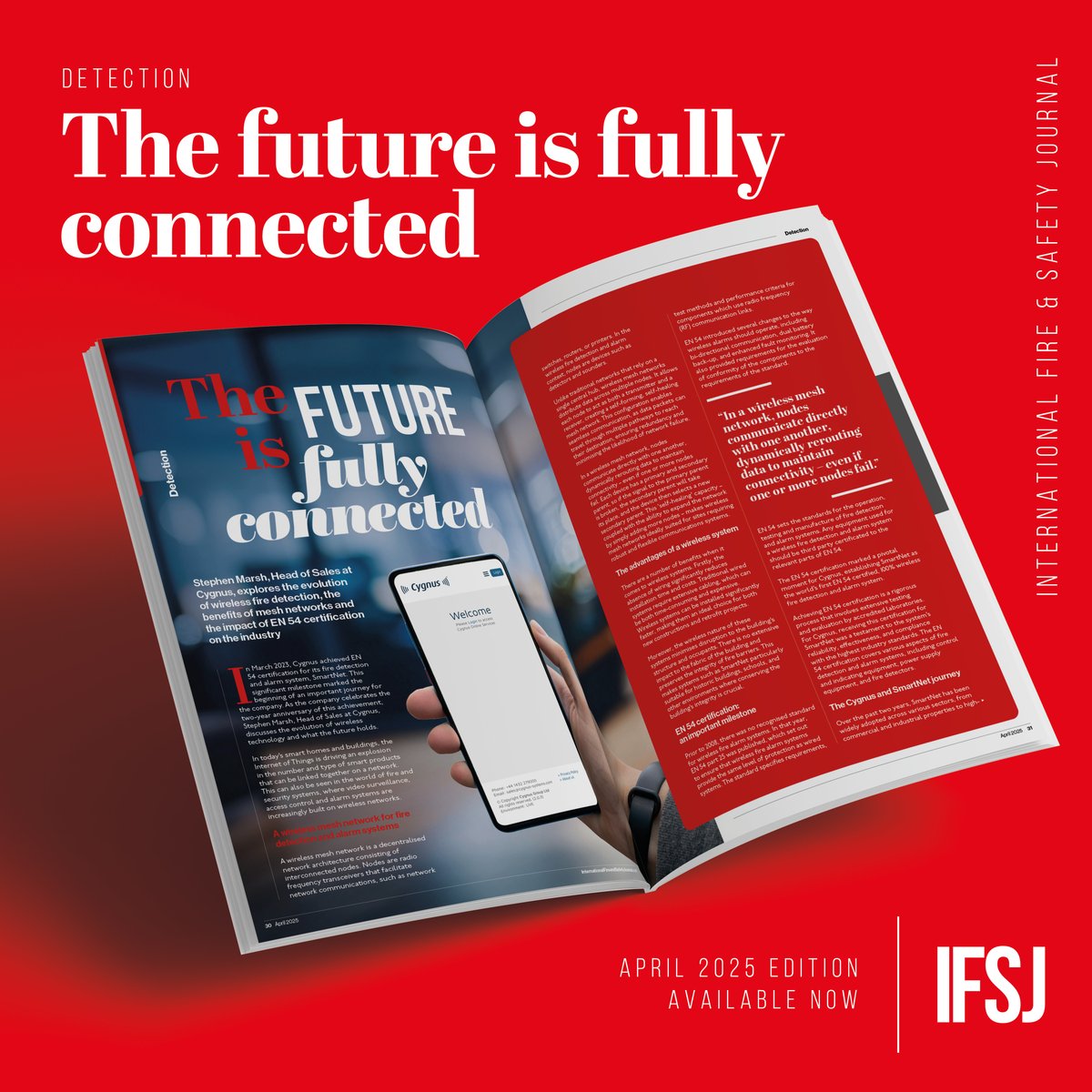 IFSJournal2020's tweet image. Stephen Marsh of Cygnus reflects on two years of EN 54 certification and the future of wireless fire detection systems

internationalfireandsafetyjournal.com/the-future-is-…

#FireSafety #WirelessAlarms #SmartNet #EN54 #Cygnus #IoTSystems