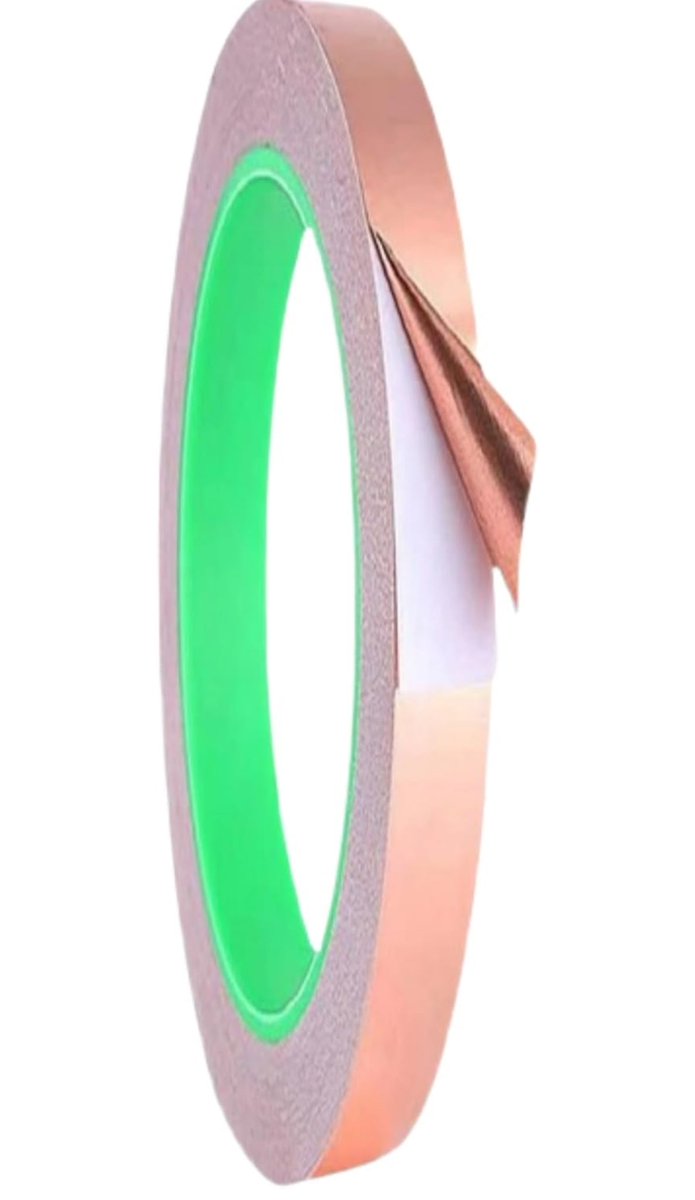 Recommendations for (copper?) tape for electrical #craft projects with #C2032 batteries? #macul25 <a href="/makeymakey/">Makey Makey</a> #makeymakey