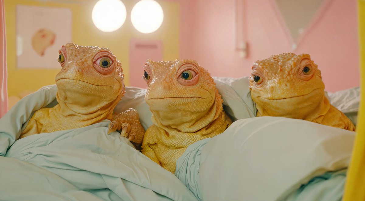 Two of my films are competing for the Audience Award in the META MORPH ai film festival.

IDK, if you liked any of them, go ahead and vote!

The lizards are watching you.

pollunit.com/en/polls/xt_wr…