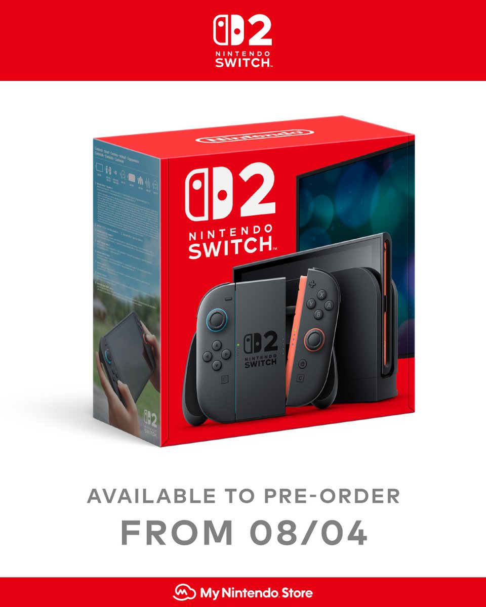 NintendoStoreUK's tweet image. To reward the most dedicated Nintendo Switch players in Europe and the UK, the opportunity to pre-order a Nintendo Switch 2 console from My Nintendo Store will initially be offered on an invite-only basis to selected Nintendo Switch Online members. 

UK: ntdo.com/6019fvTgf