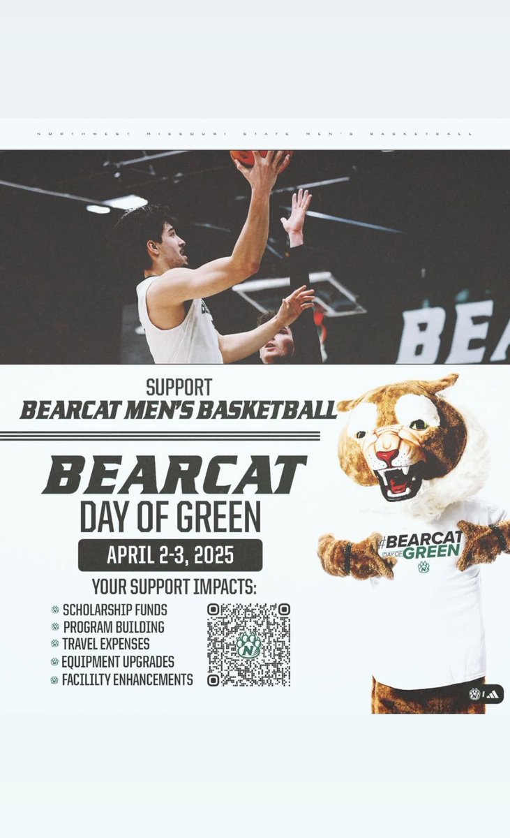 Its a Great Day to Be A Bearcat! We would love for you to join the team with your support on our Day of Giving.