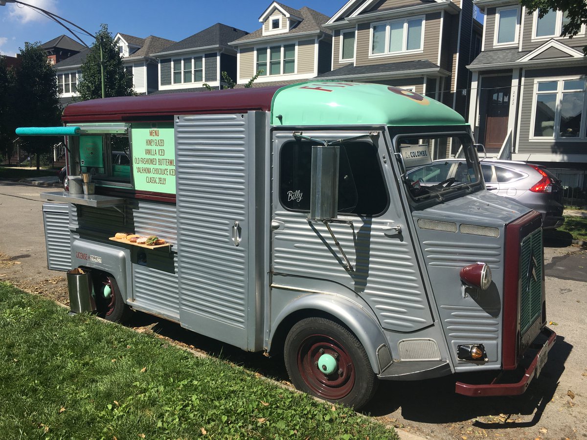 Tuesday, April 22 - Billy is heading to 20 W Wacker this morning! Treat yourself to donuts and coffee - stop by today. 20 W Wacker 7am-2pm or sold-out. See you there!