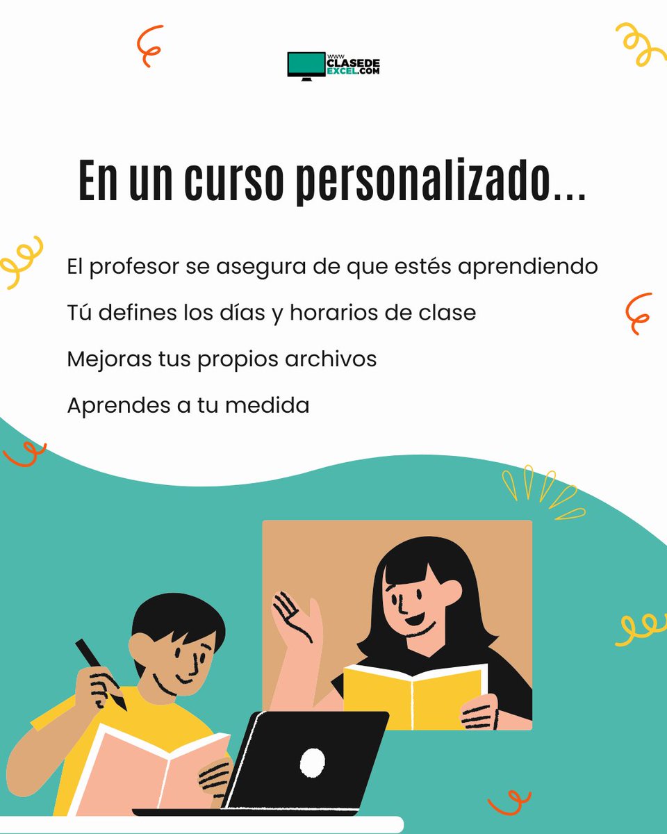 clasedeexcel's tweet image. 📊 ¿Necesitas reforzar temas específicos o aprender desde cero? Con nuestra modalidad personalizada, tú decides el enfoque y avanzas a tu propio ritmo.

💡 Potencia tus habilidades en Excel con un curso hecho a tu medida.

#ExcelPersonalizado #ClaseDeExcel #Excel #AprendeExcel