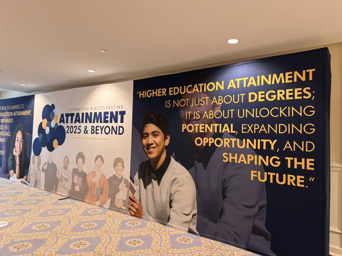 Excited to be at the <a href="/IHEPTweets/">IHEP</a> conference to #AccelerateAttainment! Important conversations in these times.