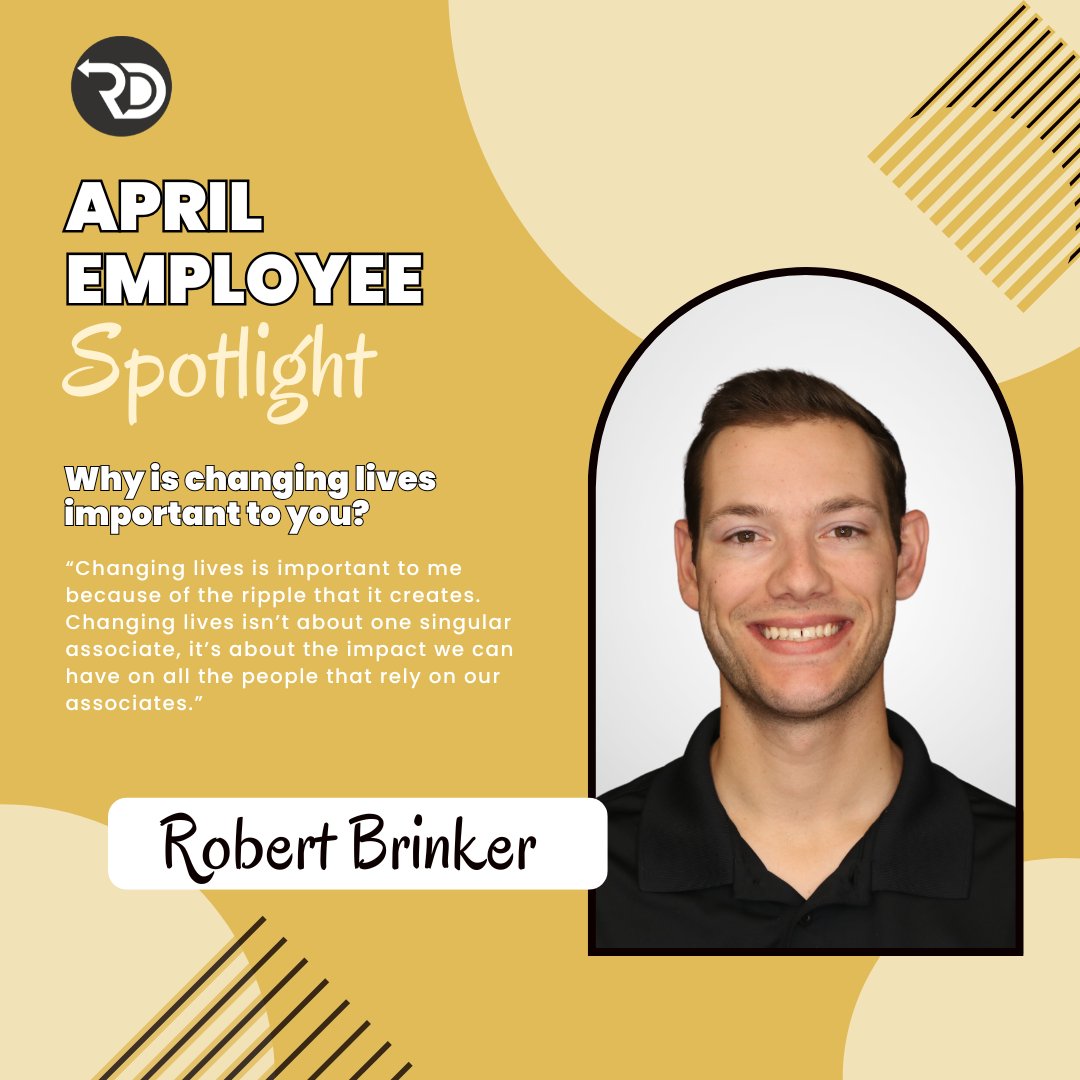 Meet Robert Brinker, our April Employee Spotlight! Robert is a Billing Specialist on our Center Support team. Click below to read more about his experiences and journey at Riley Decker Companies.

rileydecker.com/2025/01/riley-…

#RileyDeckerCompanies #EmployeeSpotlight
