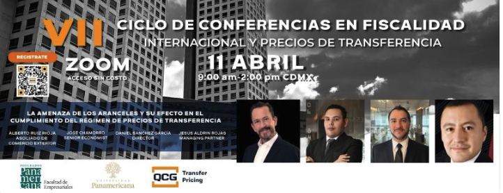Extendemos una cordial invitación al VII Ciclo de Conferencias en fiscalidad internacional y precios de transferencia de QCG transfer pricing en el que participa el Dr. Alberto Ruiz:  "Aranceles y su efecto en las políticas de precios de transferencia"
lnkd.in/gu52k_Th