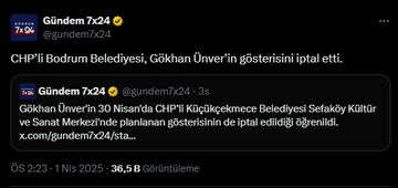 <a href="/GaniMujde/">Gani Müjde</a> Gökhan Ünver'in her yerde programını iptal edenleri de kına da samimiyetinizi görelim