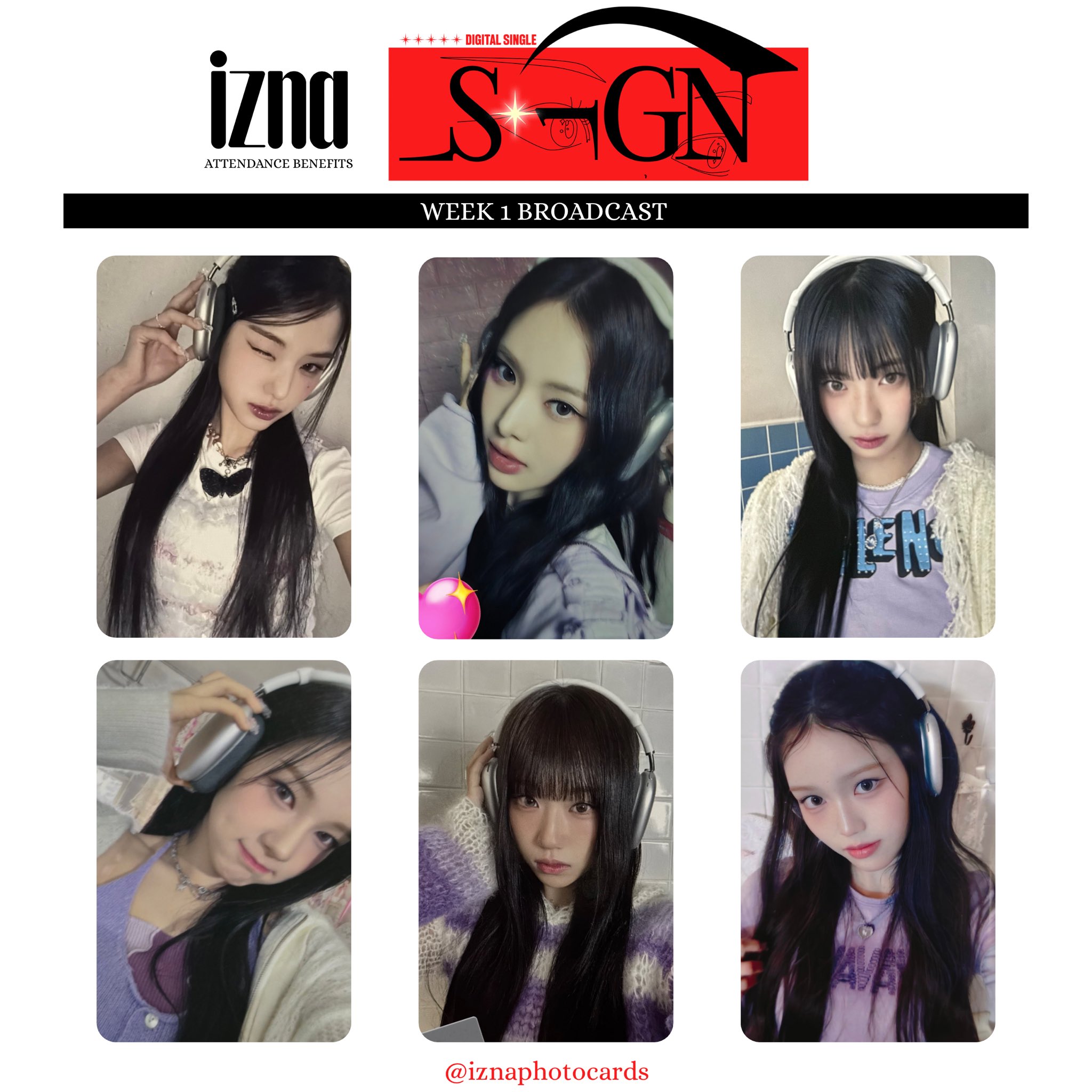 izna photocards (@iznaphotocards) / X