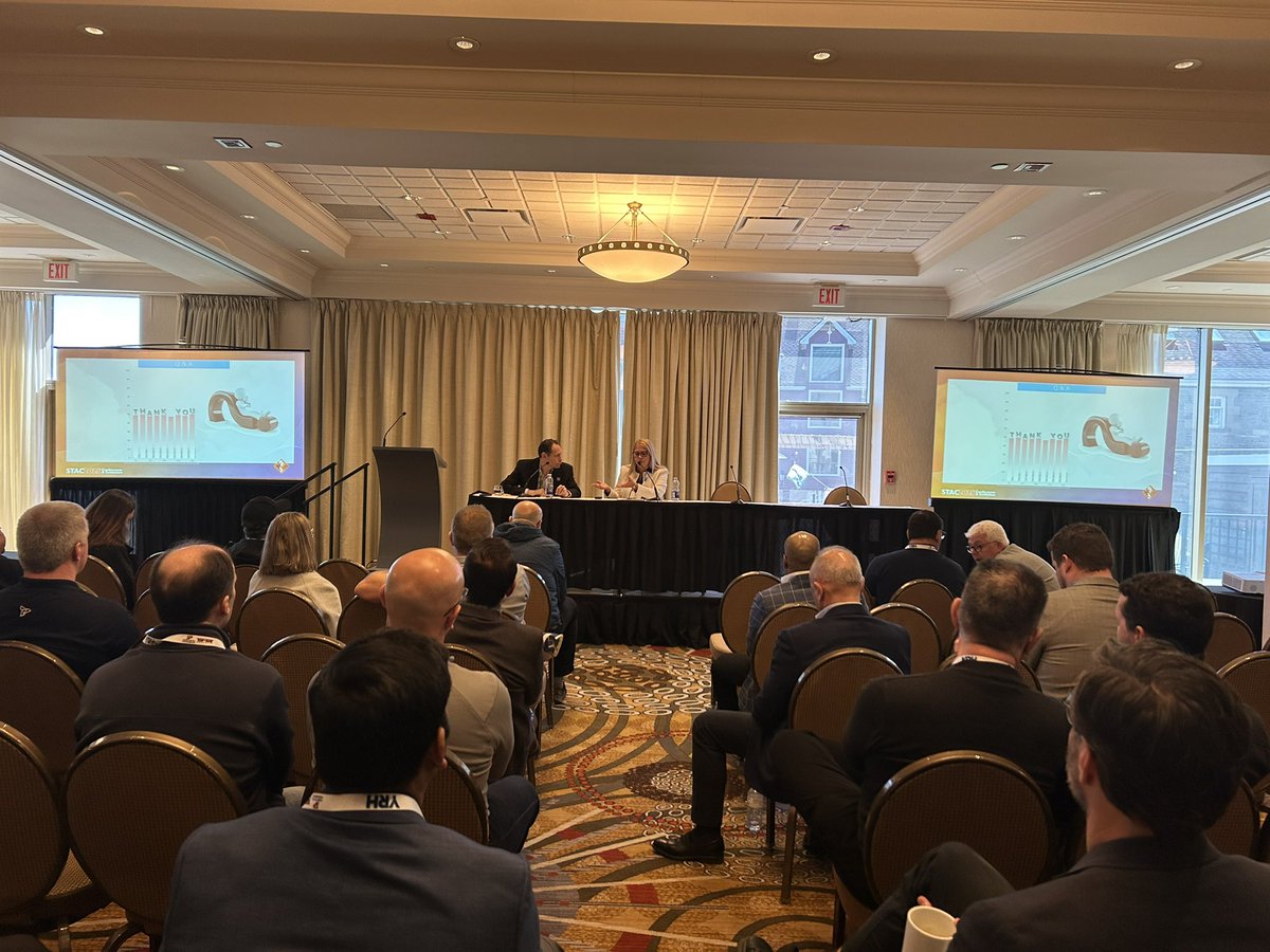 STAC_CSPA's tweet image. That’s a wrap on this morning’s sessions at #STAC2025! ✅
 
Today’s discussions so far covered a variety of tower and safety topics:
🔹Building a safety culture
🔹Unusual rooftop installations
🔹Lone worker safety
🔹Aluminum structures
🔹Environmental hazards