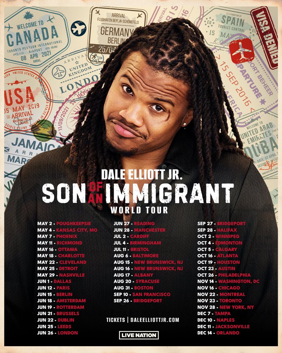 Son of An immigrant dates