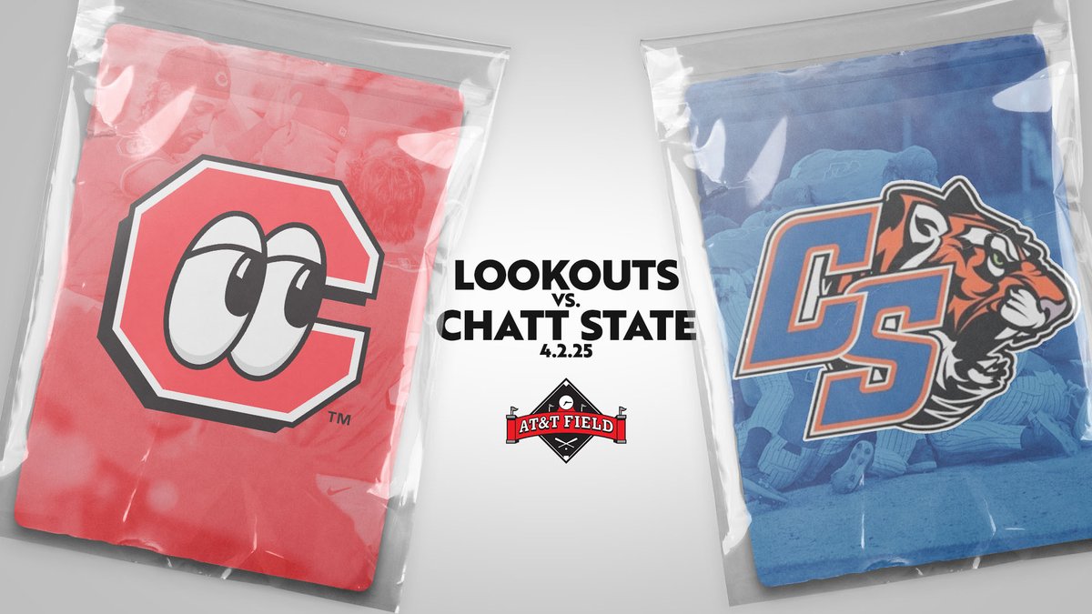 Chattanooga Lookouts (@chattlookouts) on Twitter photo 🚨TONIGHT🚨
Lookouts vs. Chatt State. 6:00 pm.
Gates open at 5:00 pm. All proceeds to benefit <a href="/ChattStTigersBB/">Chatt State Baseball</a>
GET TICKETS: shorturl.at/BMvbG 🚨TONIGHT🚨
Lookouts vs. Chatt State. 6:00 pm.
Gates open at 5:00 pm. All proceeds to benefit <a href="/ChattStTigersBB/">Chatt State Baseball</a>
GET TICKETS: shorturl.at/BMvbG
