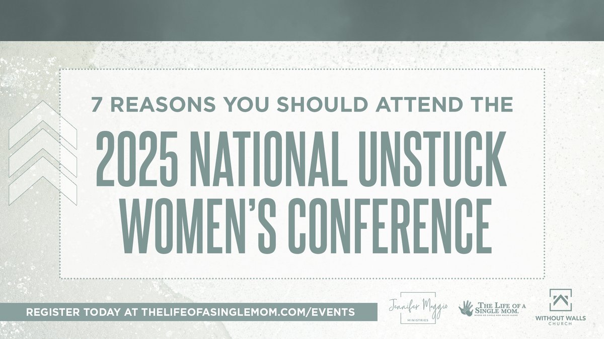 Looking for a reason to attend the 2025 National Unstuck Women's Conference? We've got 7! Check them out at the link below! thelifeofasinglemom.com/reasons-t-atte…