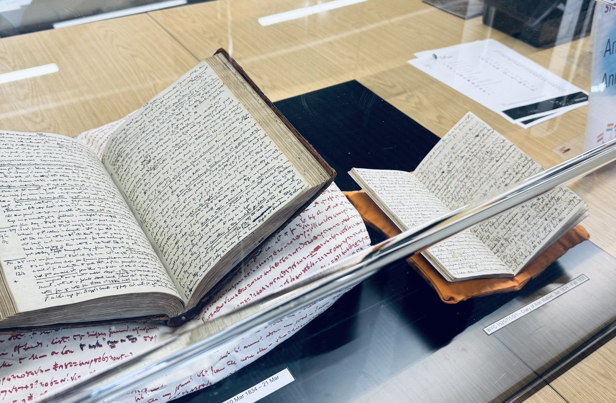 Who is at the Anne Lister Birthday Week Festival? You can see Anne and Ann’s journals side by side ❤️ #BringBackGentlemanJack <a href="/BBC/">BBC</a> <a href="/LookoutPointTV/">Lookout Point TV</a>