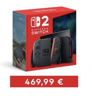 Chris_Klippel's tweet photo. Donc, la, la #Switch2, va coûter plus cher qu’une PS5. C’est quand même insensé hein.
Une console qui, pour le moment va nous offrir que très peu d’exclues hormis un MK à 90€ et que des jeux déjà dispo depuis 2/3/4/5 ans sur PS5 va coûter plus cher. 
Et certains disent « ça va » https://t.co/C1mcARZC8I
