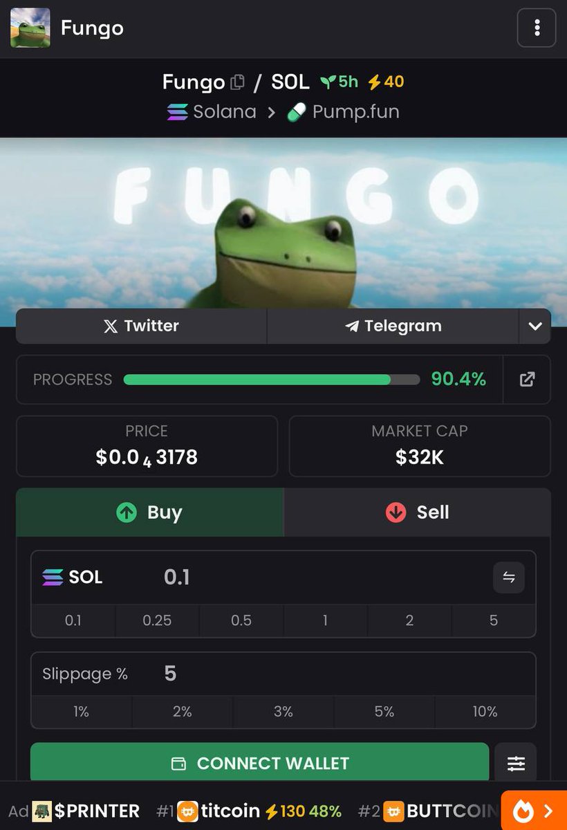 Fungo_cto's tweet photo. 40 boost

Ca : 6it7iLDvxGXa2s2NEyke7DxQWme3wP6JX8ffHxUkpump

Tg : 
https://t.co/chAqxqBVIF https://t.co/YeYO7r3nb1