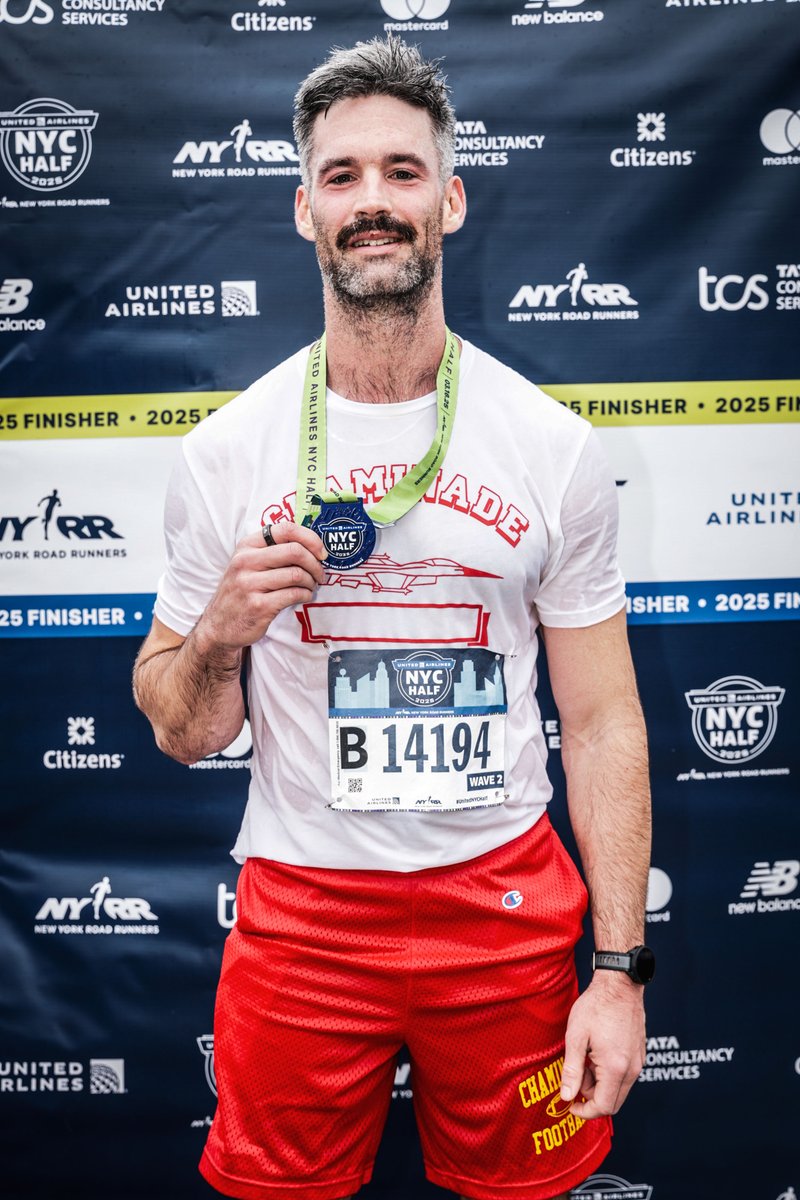 Three Flyers. One goal. Rob Koster ’07, Maxwell Lessing ’26, and Melissa Weaver P’27 took on the NYC Half Marathon in support of Chaminade, raising over $10,000. Go Flyers!