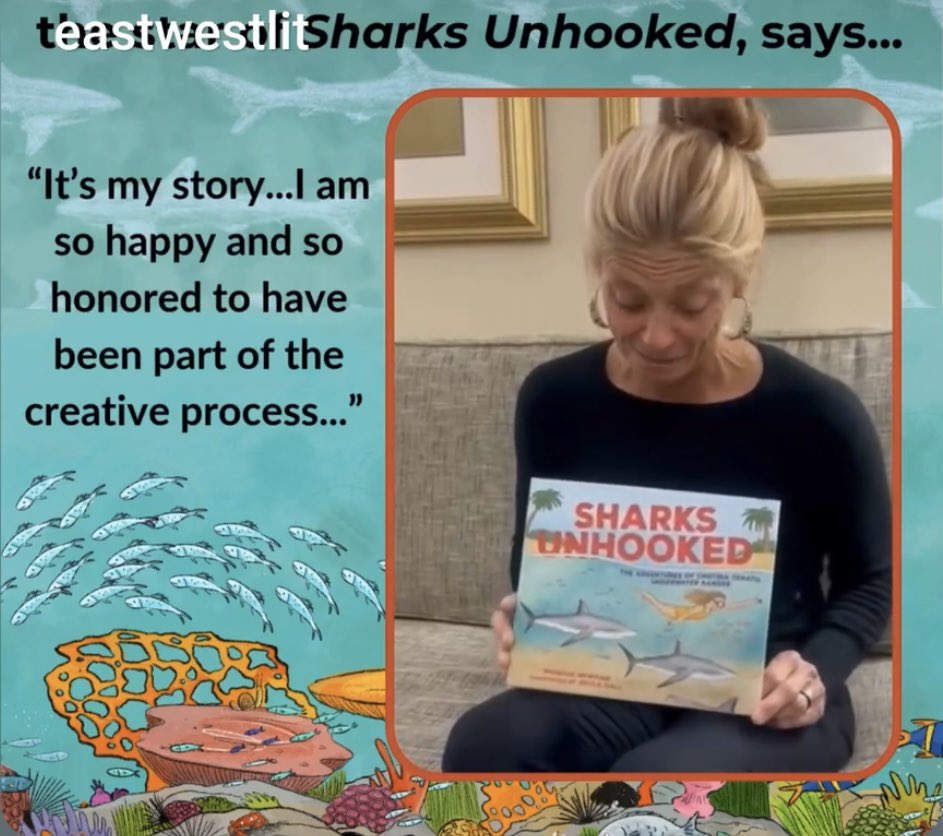 East West Literary (@eastwestlit) on Twitter photo FIVE ⭐️📚⭐️📚⭐️📚⭐️📚⭐️📚
E/W 4.1 Book Birthdays —no joke!Congrats
<a href="/AnnaDewdney/">Anna Dewdney</a> Little E board book;
<a href="/BrynneBarnes/">Brynne Barnes</a> Black Boy, Rise;
<a href="/kellycrull/">Kelly Crull 🦊</a> The Black Mambas;
<a href="/PatriciaNewman/">Patricia Newman 🌍 empowering children to act</a> Sharks Unhooked (<a href="/CristinaZenato/">Cristina Zenato</a> pictured) …
and one more —> 🧵 FIVE ⭐️📚⭐️📚⭐️📚⭐️📚⭐️📚
E/W 4.1 Book Birthdays —no joke!Congrats
<a href="/AnnaDewdney/">Anna Dewdney</a> Little E board book;
<a href="/BrynneBarnes/">Brynne Barnes</a> Black Boy, Rise;
<a href="/kellycrull/">Kelly Crull 🦊</a> The Black Mambas;
<a href="/PatriciaNewman/">Patricia Newman 🌍 empowering children to act</a> Sharks Unhooked (<a href="/CristinaZenato/">Cristina Zenato</a> pictured) …
and one more —> 🧵