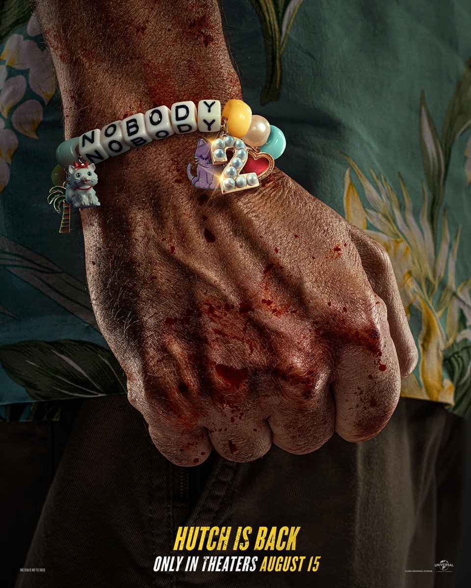 Hutch is back. #Nobody2 hits theaters August 15.